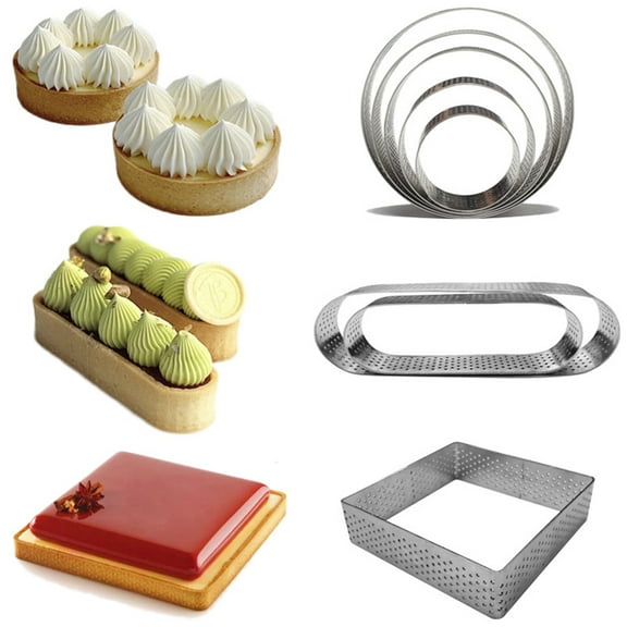 LOLIPPYY Stainless Steel Round Concha Mold Baking Tool 1 Pack for Home Bakers and Pastry Enthusiasts