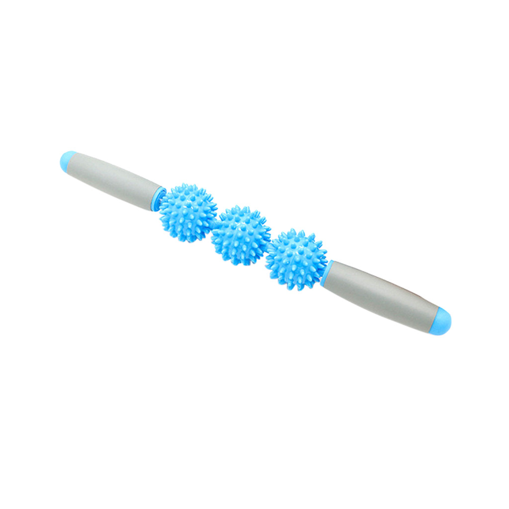 Yoga Spiky Ball Trigger Point Muscle Therapy Stick Roller Spiky Massage