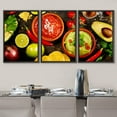 thumbnail image 3 of wall26 - Mexican Food Concept - Framed Canvas Art Wall Art - 24"x36"x3 BLACK, 3 of 5