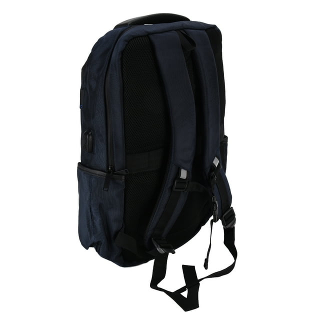 Mochilas Bolsas con Interfaz USB Externa Mochila Impermeable de Gran Capacidad para Hombres Mujeres EstudiantesAzul