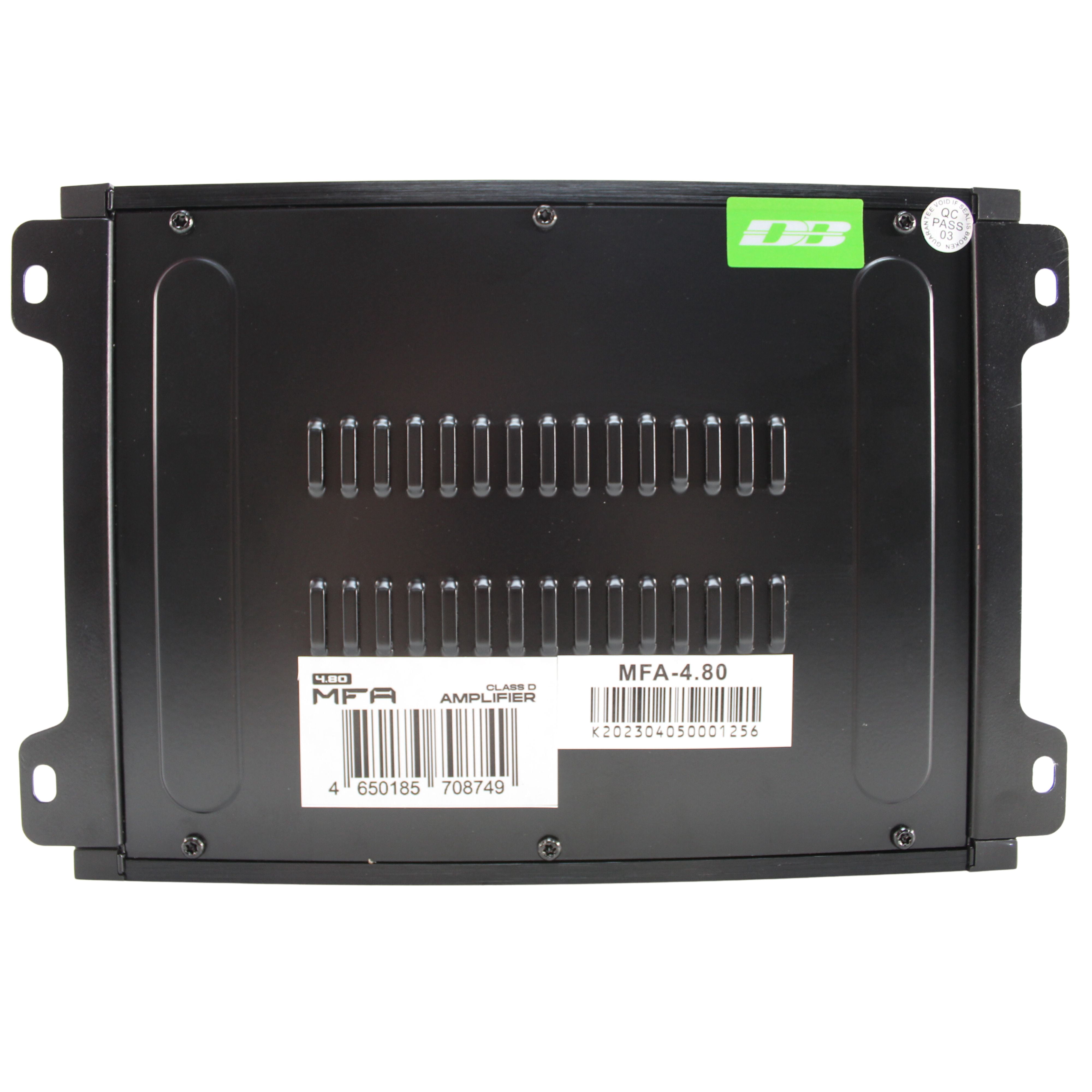 Deaf Bonce MFA-4.80 Machete 4-Channel 480W RMS 4-Ohm Class-D Car Amplifier