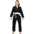 thumbnail image 2 of Tatami Fightwear Women's Estilo Black Label BJJ Gi - F2 - Black/Black, 2 of 7