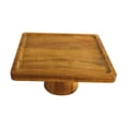 thumbnail image 2 of Soporte cuadrado de madera para exhibición de pasteles, bandeja para servir, accesorios, elevador para pasteles de la tarde 20 cm x 95 cm, 2 of 9