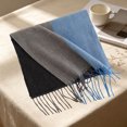 thumbnail image 5 of Atkumj Men's Scarf Trendy Warm Cozy Tassels Winter Scarf for Cold Weather, 5 of 5
