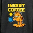 thumbnail image 3 of Garfield - Coffee - Women's Lightweight French Terry Long Sleeve Shirt, 3 of 5