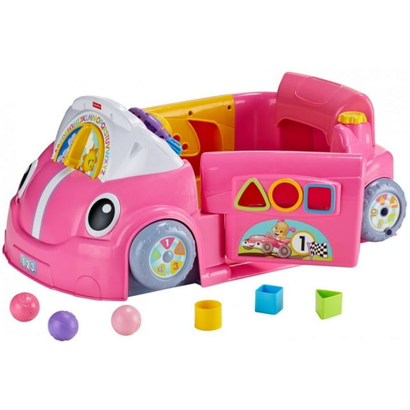 Fisher-Price Laugh & Learn Crawl Around Car - Pink