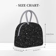 thumbnail image 2 of Disketp Space Galaxy Bolsa Térmica para Almuerzo, Lonchera con Abertura Amplia y Gran Capacidad, Organizador Reutilizable para Mujeres, Hombres y Adultos, 2 of 6