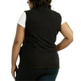 thumbnail image 3 of Women’s Polar Fleece Vest Full Zip Up with Pockets Plus Size Sleeveless Fuzzy Casual Lightweight Warm Jacket Spring Fall Winter Womenswear Outdoor, 3 of 3