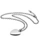 thumbnail image 3 of Collar con colgante de corazón de gato para mujer, collar con cúpula de cristal de gato de dibujos animados, joyería de moda, regalo para pareja, 3 of 4