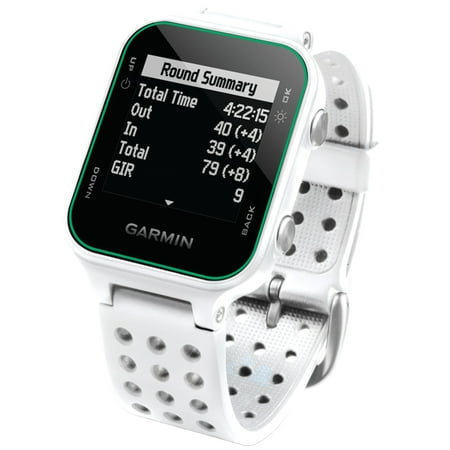 Garmin Approach S20 GPS Golf Watch, White