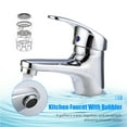 thumbnail image 2 of Mistaha Bathroom Sink Faucet Single Handle Brass Kitchen Basin Faucet Ceramic Valve Hot & Cold, 2 of 8