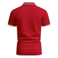 thumbnail image 6 of lmcalzta T-Shirts for Men Short Sleeve Loose Casual Tshirts Summer Solid Color Basic Tees, 6 of 9