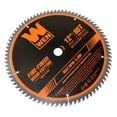 thumbnail image 4 of WEN 12-Inch 80-Tooth Fine-Finish Professional Woodworking Saw Blade for Miter Saws and Table Saws, BL1280, 4 of 4