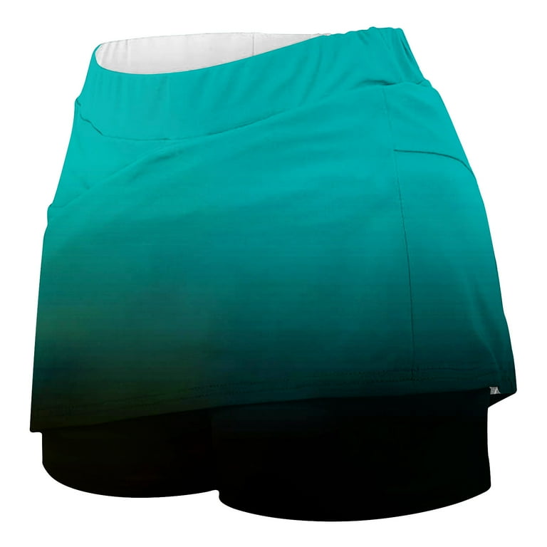 Women's Athletic Tennis Shorts Golf Skirts with Pocket Plus Size