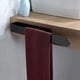 thumbnail image 4 of Toallero, barra adhesiva para toallas para espacios elegantes, acero inoxidable, negro, diseño minimalista, solución para ahorrar espacio, fácil instalación, resistente a la oxidación y duradero, 4 of 6