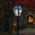 thumbnail image 3 of Gama Sonic Baytown II Solar Lamp Post with EZ Anchor - Black Finish, 3 of 12