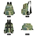 thumbnail image 4 of FORMRS Mini Backpack Purse for Women Travel Daypack Casual Shoulder Bag, Art Garden Scene, 4 of 7
