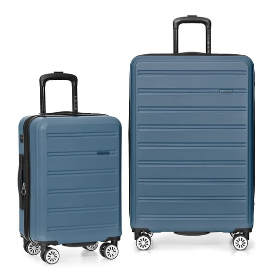 Travel Select Snowcreek Hardside Expandable Spinner Luggage Set w/ USB Port, Navy, 2-Piece (21/30)