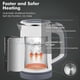 thumbnail image 3 of AURA 800ml KettlesCordless Fast Boil Quiet Electric Kettles Auto Shut-Off Boil-Dry Protection Ideal for Home, Office, Hotel (White), 3 of 5