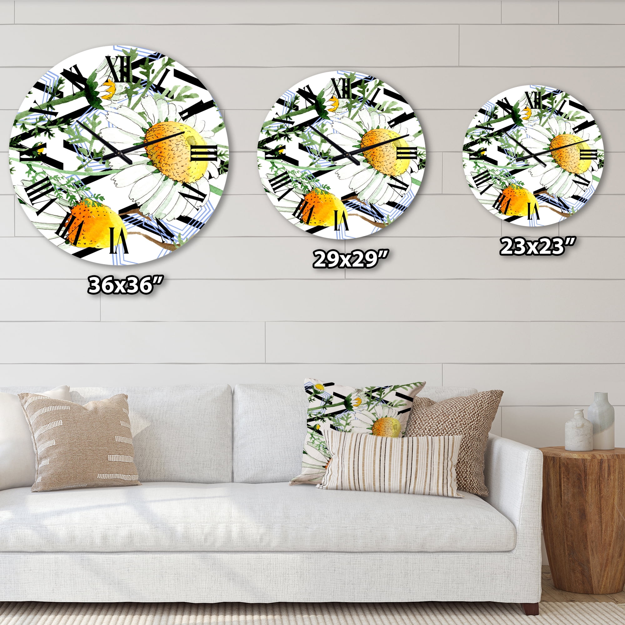 Designart 1 in Traditional Wall Clock