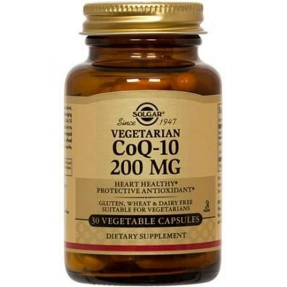 Solgar CoQ-10 200 mg - 30 Vegetable Capsules