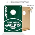 thumbnail image 4 of YouTheFan NFL New York Jets 2' x 3' Cornhole Game, 4 of 6