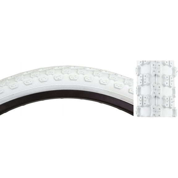 Sunlite Mx3 K50 Bike Bicycle Tire 20x2.125 White