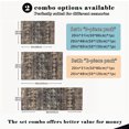 thumbnail image 3 of Farmhouse Kitchen Rugs Set 3 Piece, Boho Kitchen Mats for Floor, Non-Slip Kitchen Rug Waterproof Mats for Kitchen, Runner Rugs for Hallway Laundry Holiday Sink Decor, 3 of 12