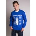 thumbnail image 2 of Happy Llamakah Hanukkah Holiday Sweatshirt - Funny Men’s Winter Sweater, 2 of 4