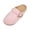 Pink, variant on Women's Blain Suede Slip-On Clogs with Memory Foam & Chic Buckle Mule Comfortable, Non-Slip, Wide Widths Available