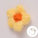 thumbnail image 2 of Guardurnaity Broches Apliques Flores hechas a mano Parches Accesorio de autoensamblaje Accesorios Material de adorno de ropa Adornos Lindos Accesorios de disfraces Amarillo Broche Guardurnaity AP014467-15, 2 of 6