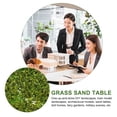 thumbnail image 2 of Shisuyan Artificial Grass Miniature Micro Landscape Green Plastic 1Pack 4.1X2.4In, 2 of 8
