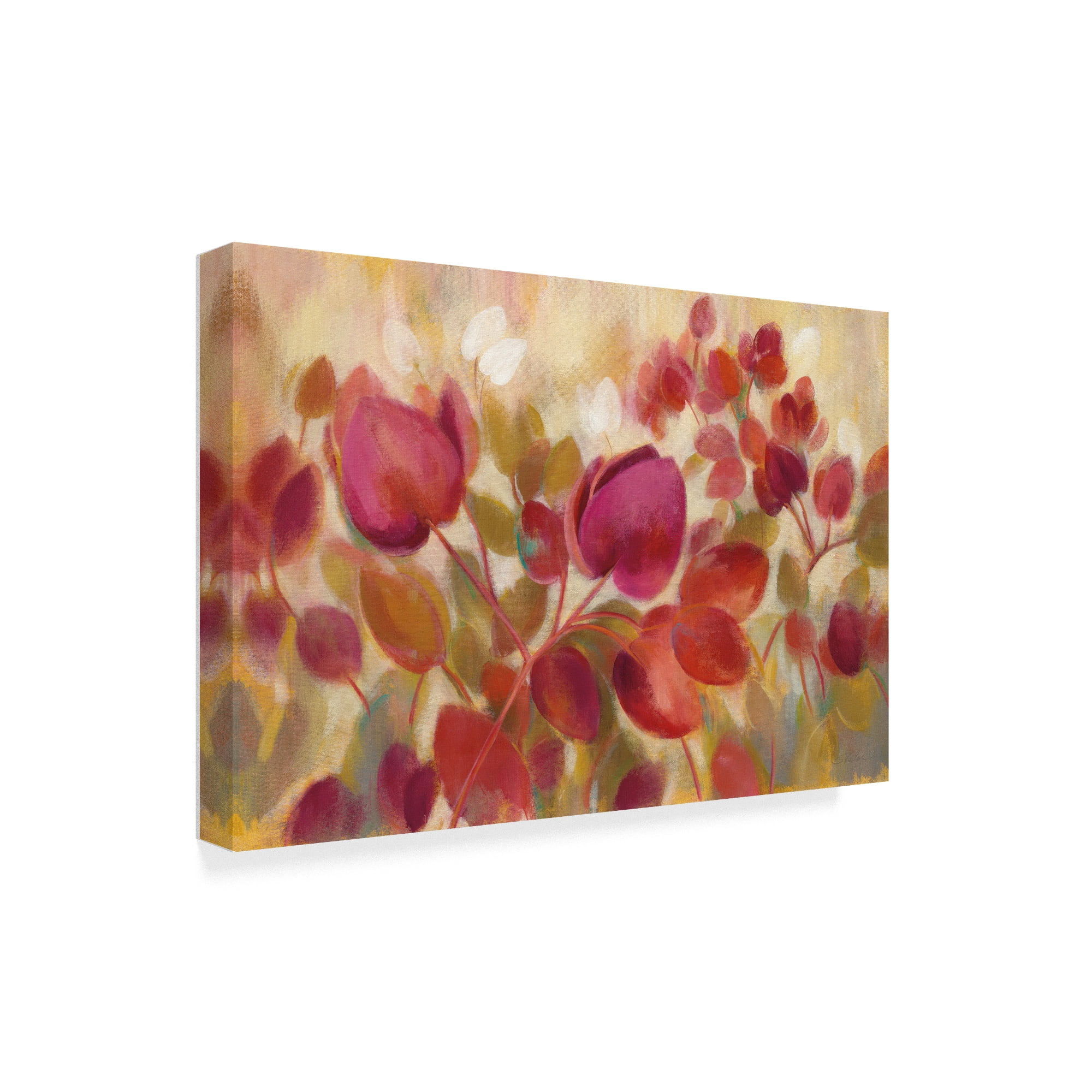 Trademark Fine Art 'Magenta Tropical' Canvas Art by Silvia Vassileva