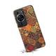 thumbnail image 3 of For Huawei P60 / P60 Pro Flower Case PU Leather Protective Back Cover - Summer / Red, 3 of 4