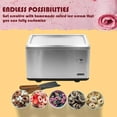 thumbnail image 5 of Whynter ICR-300SS Portable Instant Automatic Compressor Ice Cream Maker Frozen Pan Roller in Stainless Steel, 5 of 14