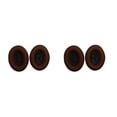 thumbnail image 1 of Almohadillas para los oídos Seitruly Gamer Reemplazo para QC35 QC15 QC25 Café+Negro 2Conjunto, 1 of 6