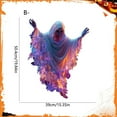 thumbnail image 3 of Yyuenw 1 Sheet Halloween Ghost Window Clings for Glass Windows Cute Little Ghost Double Sided Window Stickers Halloween Window Clings for School Home Office Decoration Party Supplies, 3 of 3