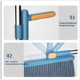 thumbnail image 7 of Broom and Dustpan Set with 180 Degree Rotation and Self-cleaning Teeth, Lightweight Non-absorbent Bristles and Standing Storage for Home, Apartment, and Rv Cleaning,Vsgery, 7 of 7