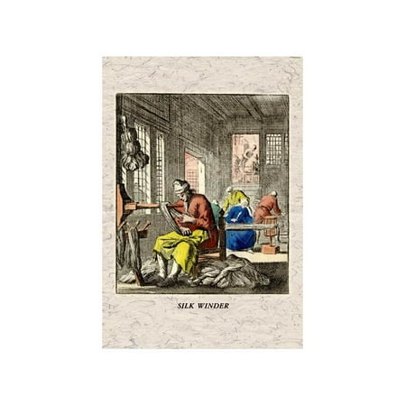 Silk Winder - Silk Winder Print (Unframed Paper Print 20x30)