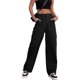 thumbnail image 1 of Pantalones cargo para mujer, pantalones anchos de cintura alta con 6 bolsillos, 1 of 4