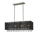thumbnail image 1 of Z-Lite Aura 4 Light Island Billiard Light en Nickel Brossé, 1 of 1