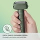 thumbnail image 3 of Afeitadora eléctrica Panasonic para hombre, afeitadora en seco y húmedo con sistema de corte de 3 hojas, mango ergonómico y carga USB-C - ES-RM3B-G, 3 of 5
