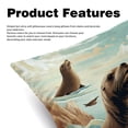 thumbnail image 2 of Sea Lion Pillow Covers Sets - Decorative Pillows for Bed and Couch - Unique Patterns - Available in 16x16, 18x18, and 20x20 Inches - Set of 2 for Any Occasion, 2 of 6