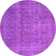 thumbnail image 1 of Ahgly Company Indoor Round Persian Pink Bohemian Area Rugs, 7' Round, 1 of 4