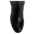 thumbnail image 3 of STYLE & COMPANY Womens Black Buckle Accent Slip Resistant Aeronn Round Toe Block Heel Zip-Up Dress Boots Shoes 10 M, 3 of 4
