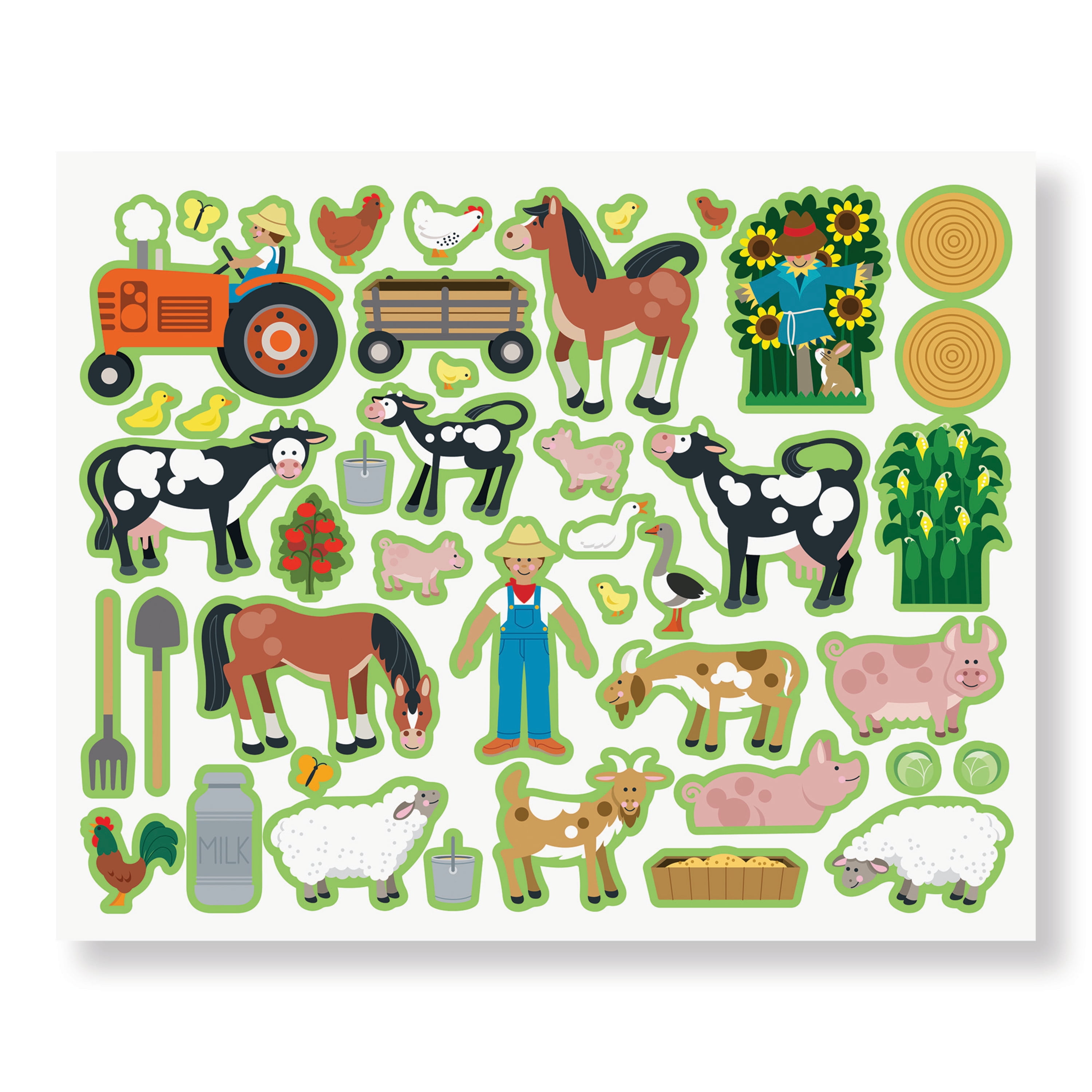 Melissa & Doug Reusable Sticker Pads – Mother Earth Baby/Curious Kidz Toys