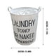 thumbnail image 5 of Baúl de almacenamiento para sábanas, bolsa de almacenamiento para ropa sucia, gran capacidad, boca de cordón, impermeable al agua, paquete de tela, bolsa para mudanzas, resistente, fácil de, 5 of 7