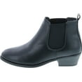 thumbnail image 2 of REFRESH TILDON-02 Women's Almond Toe Simple Flat Heel Ankle Riding Booties, 2 of 7