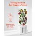 thumbnail image 5 of VEVOR Hydroponic Growing System, 30 Pods Vertical 6 Tiers Hydroponic Tower, Home Hydronic Garden with Water Pump & Timer, Water Circulation Plants Germination Kit for Indoor Herbs Fruits, 5 of 9