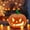 A, variant on Opehuo Halloween Light Up Pumpkin Lantern Blow Mold with Spooky Face,Battery Operated Decorative Plastic Pumpkins Statue,Vintage Pumpkin Lights For Indoor/Outdoor Decor,A